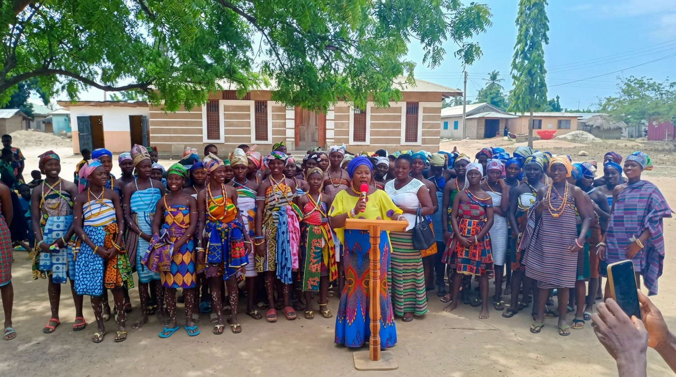 Women's Day gathering in Ghana